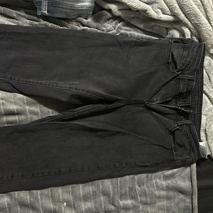 Black Levi skinny jeans
